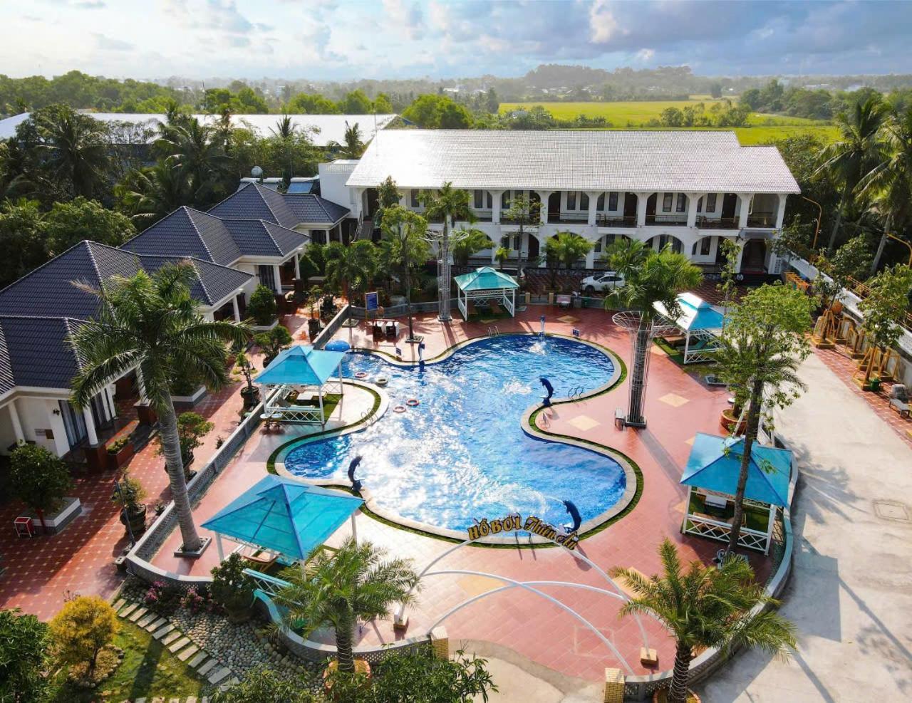 Thien An Hotel Soc Trang Luaran gambar